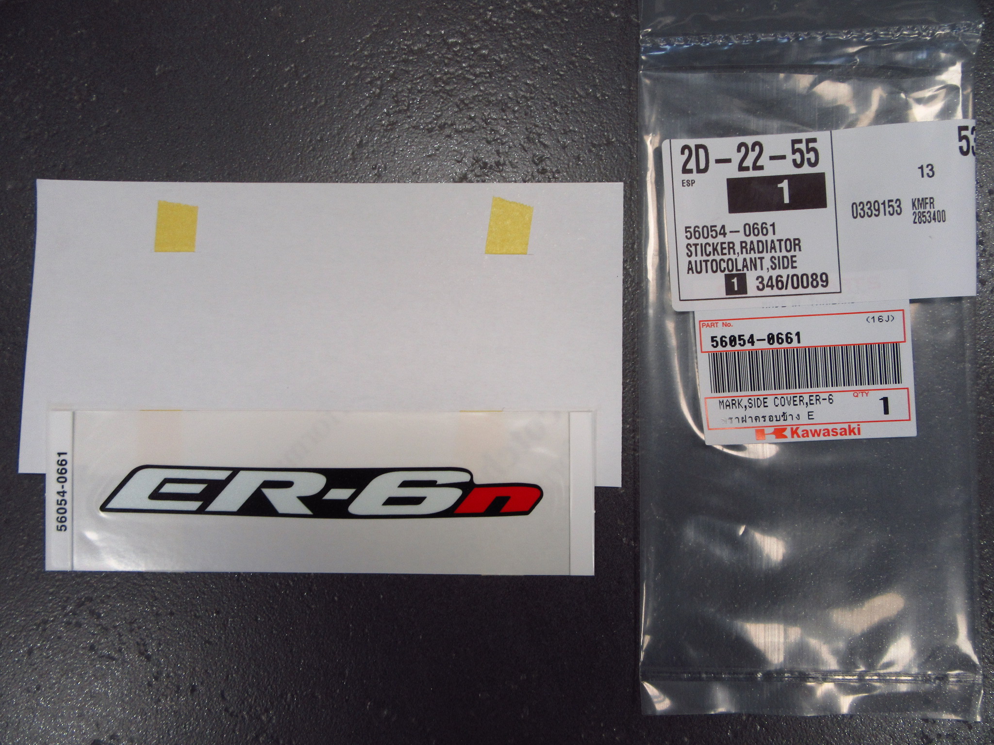 Autocollant er6n origine Clearance